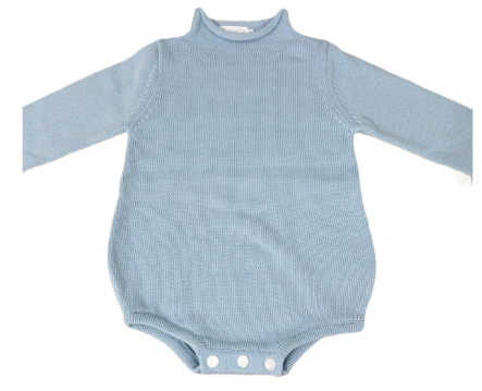 HJ rollneck bubble- light blue