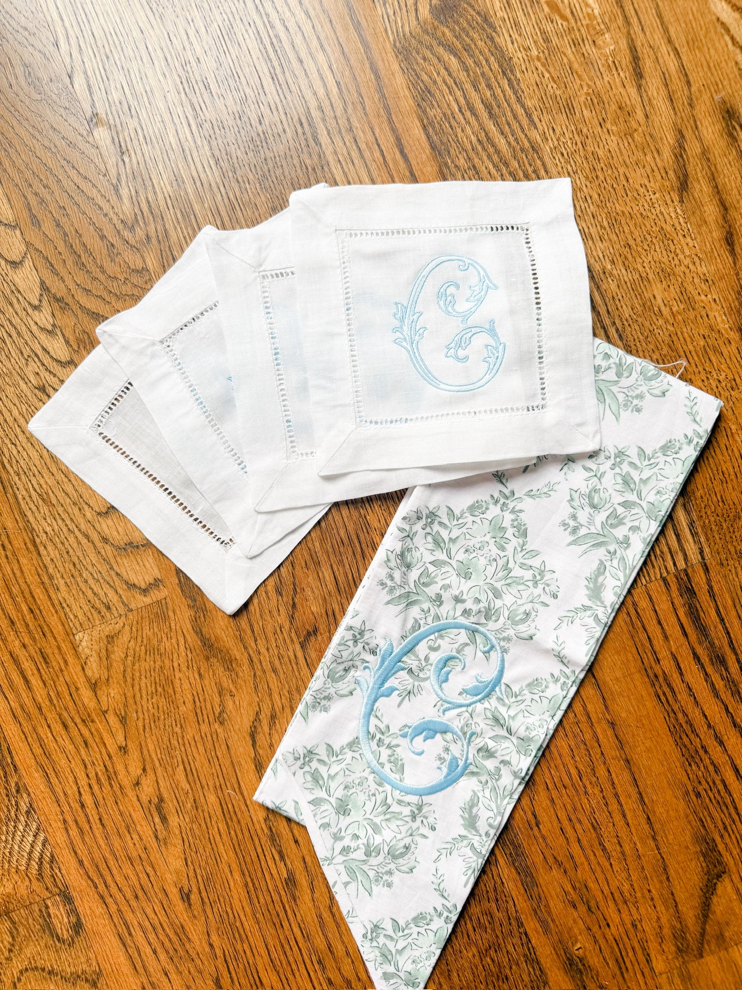 Custom Linen Cocktail Napkins