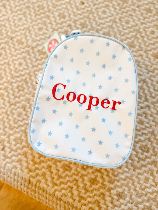 Blue star lunch box