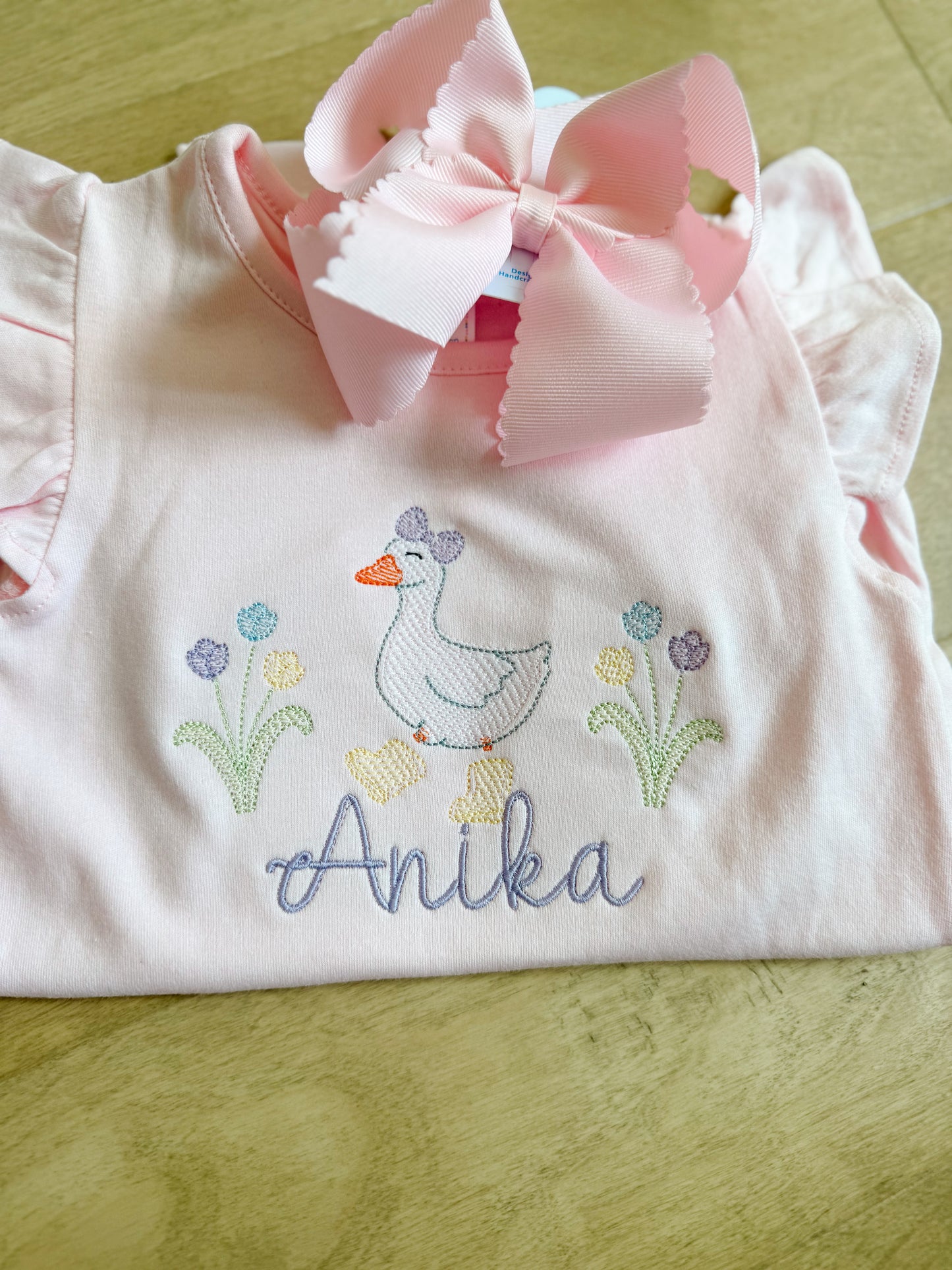 Spring tulip goose