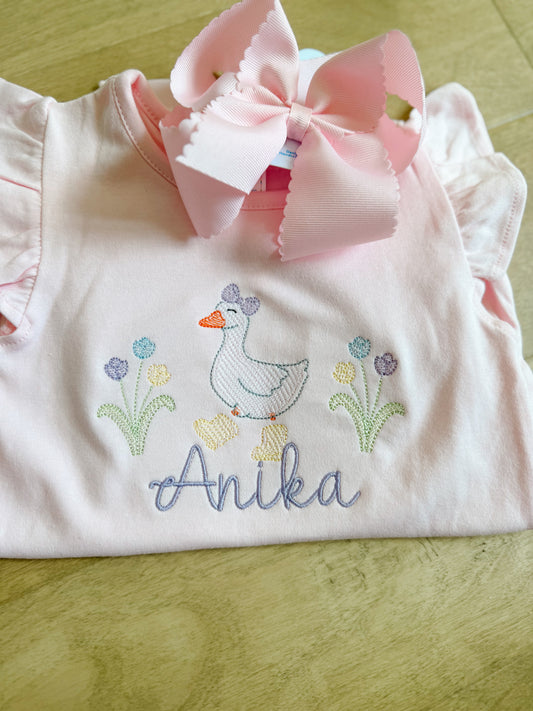 Spring tulip goose