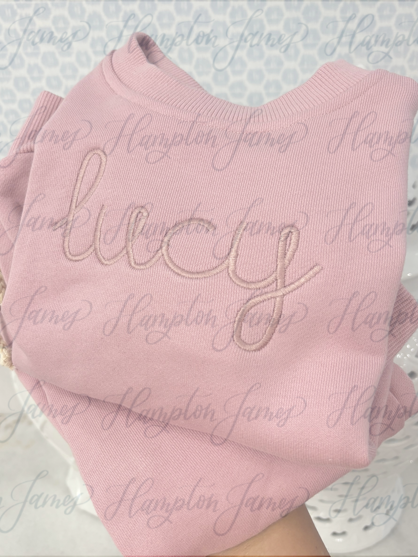 HJ sweatshirt bubble-dusty rose