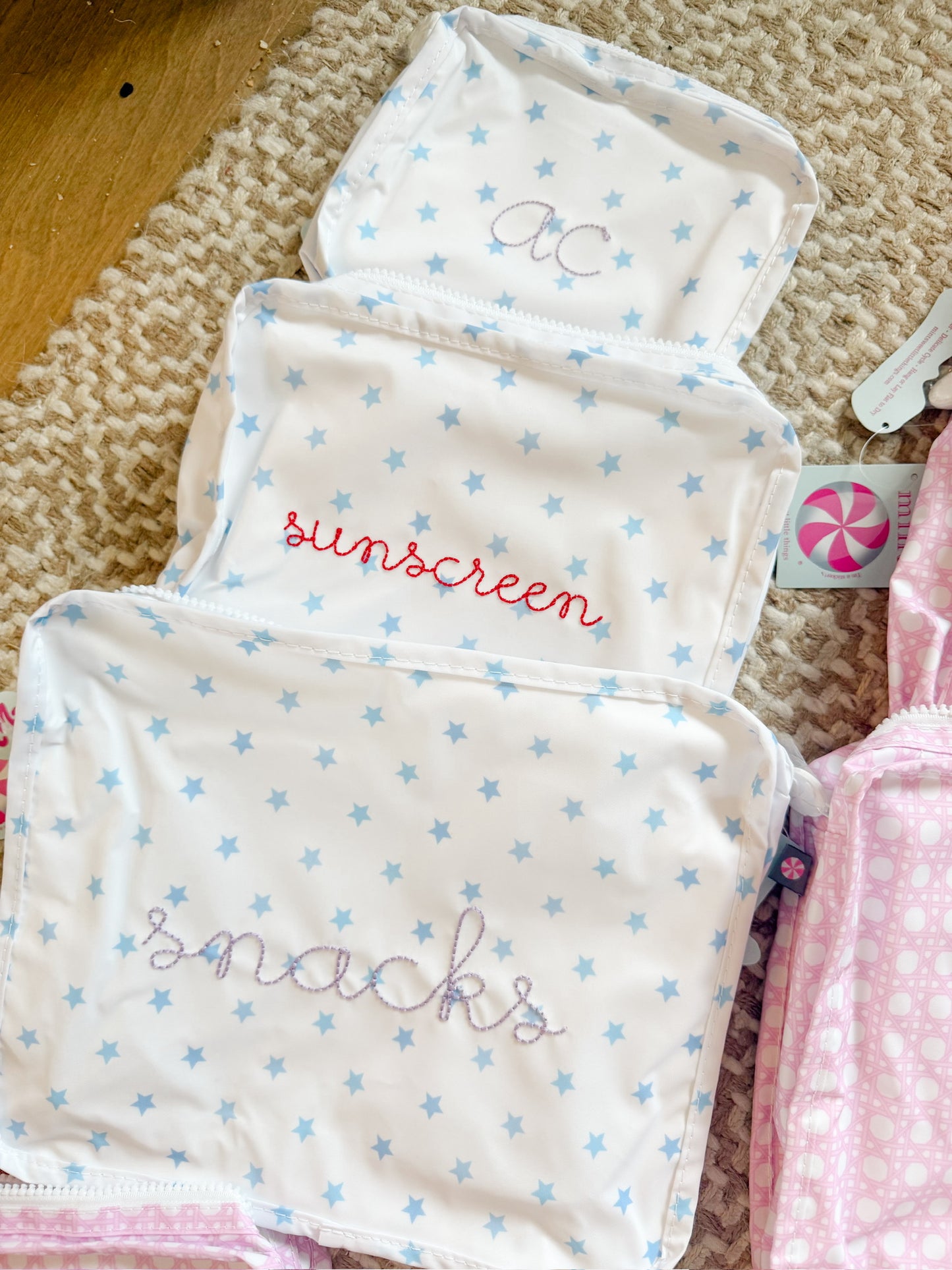 Blue star stacking set