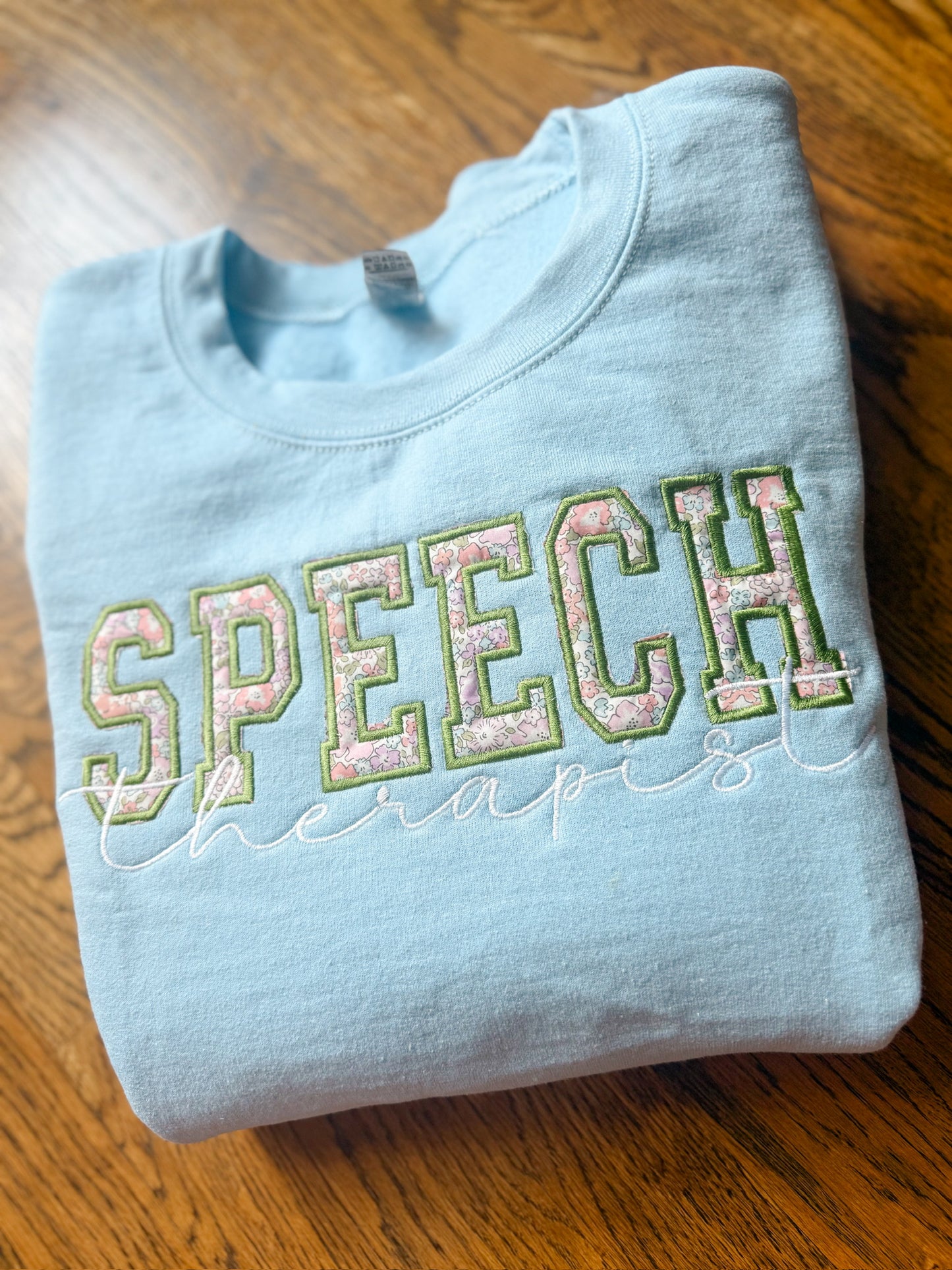 Adult Appliqué Block Sweatshirt