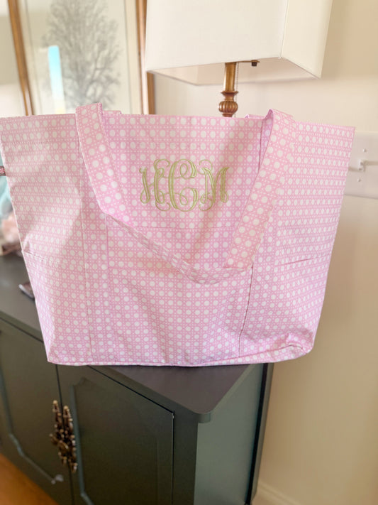Pink Bungalow Big mama tote