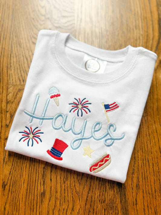 Patriotic minis with name