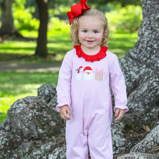 Milk and Cookies Ruffle Romper