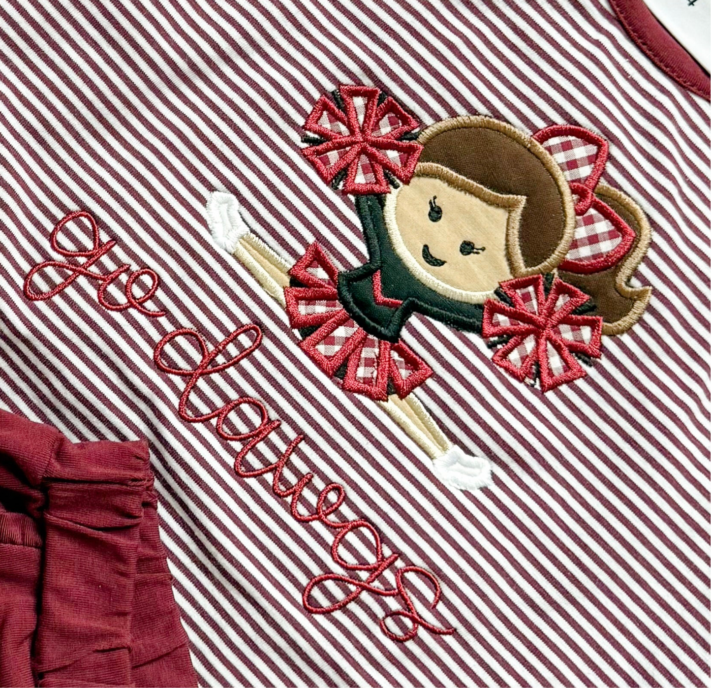 Cheerleader appliqué