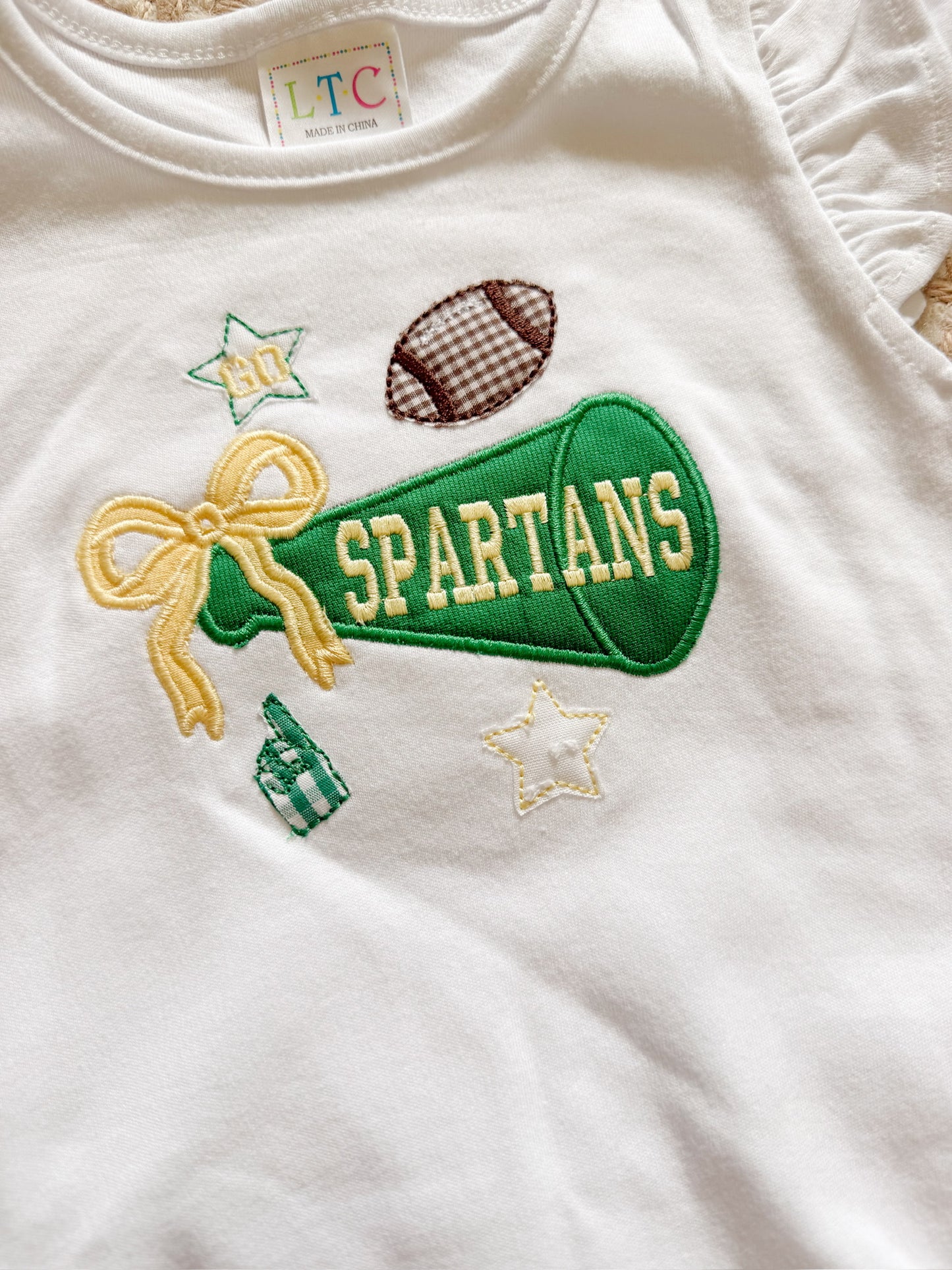 Sideline spirit applique