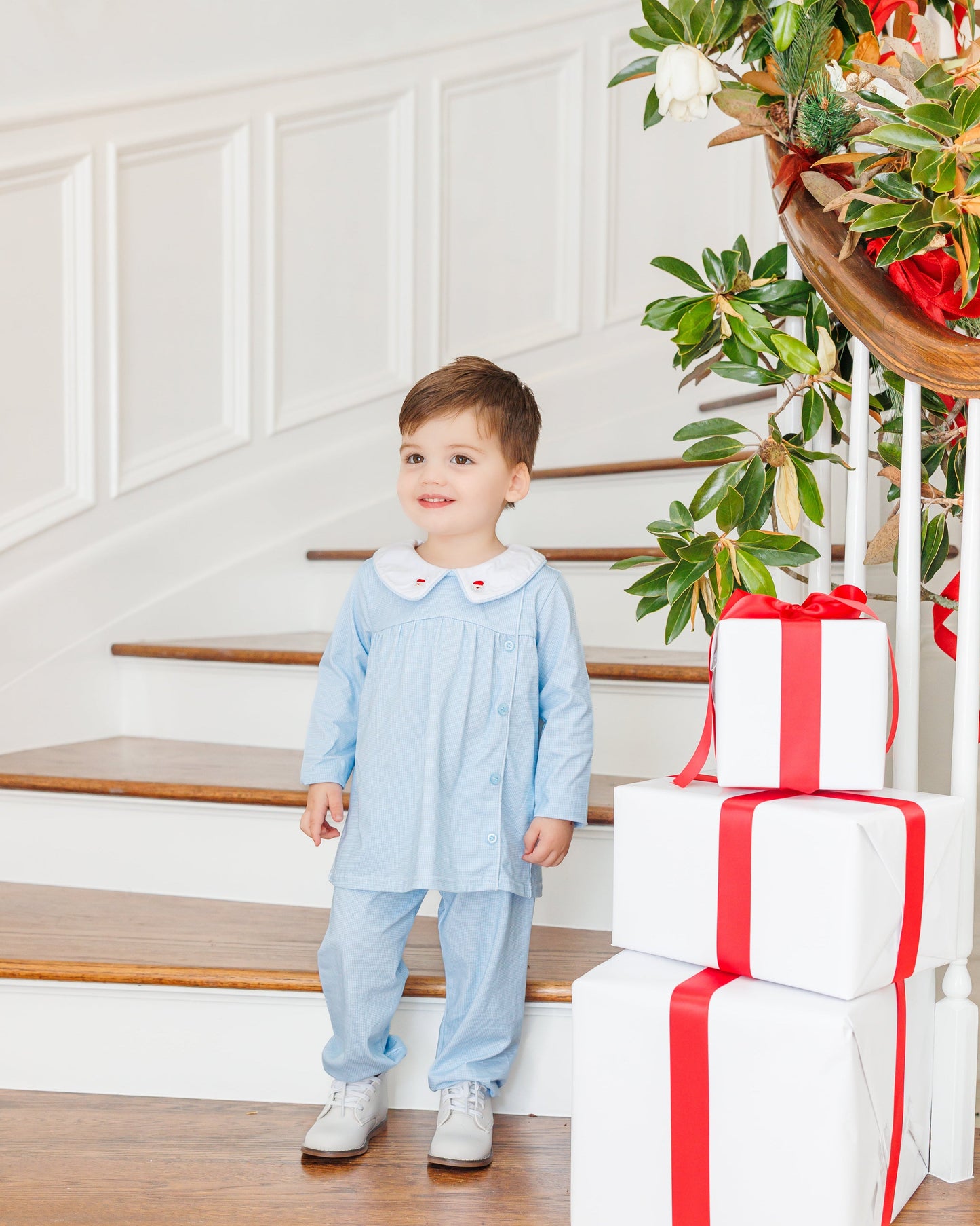 A classic christmas bloomer pants set