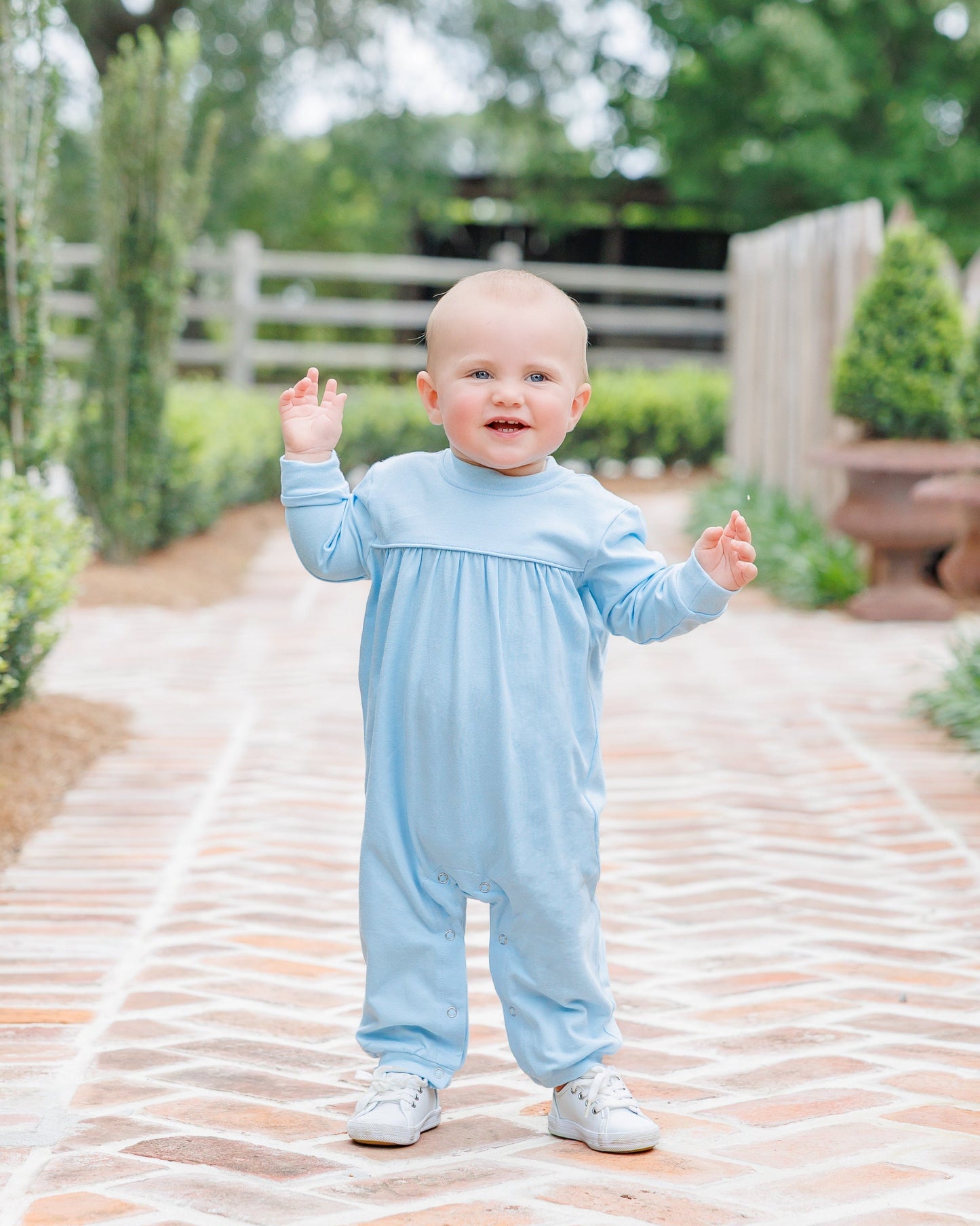 Andy romper- light blue