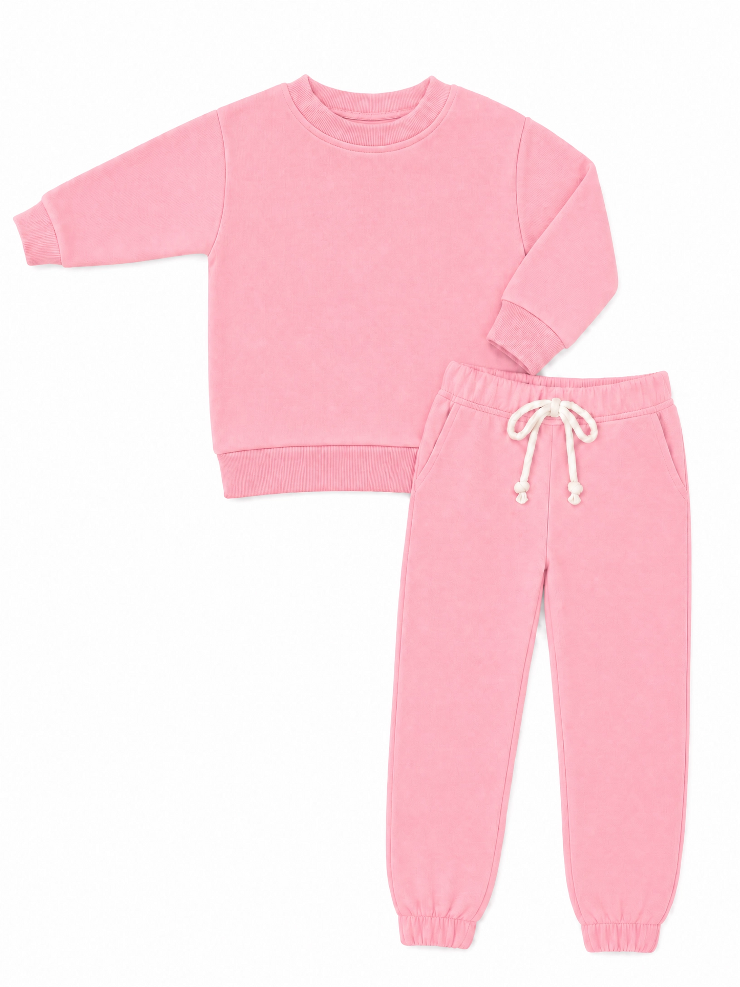 HJ jogger set-Light pink