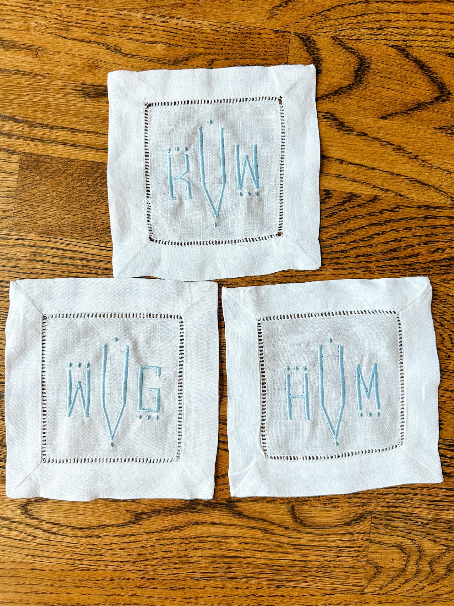Custom Linen Cocktail Napkins