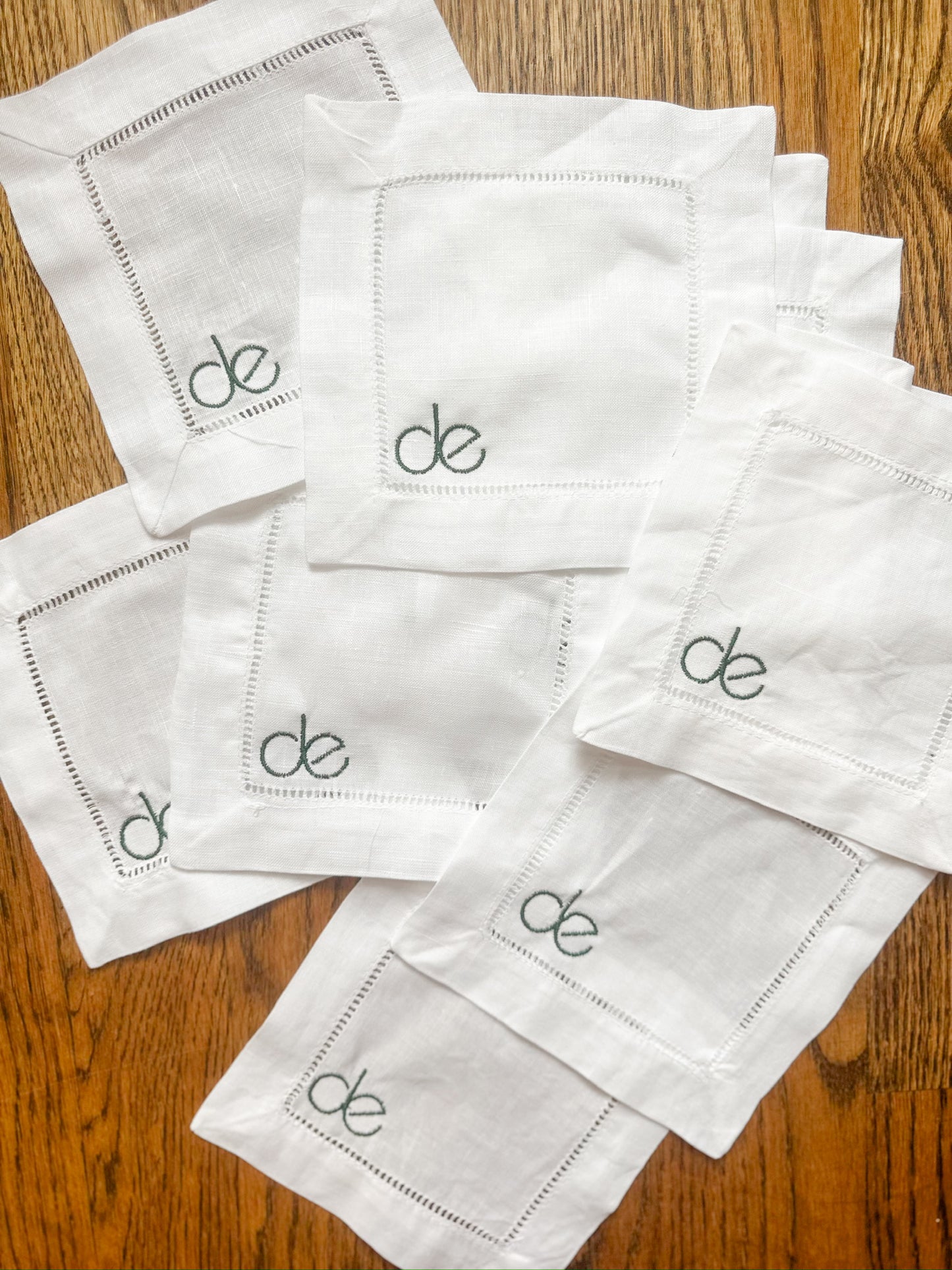 Custom Linen Cocktail Napkins