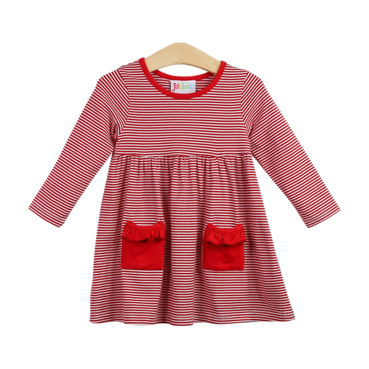 Pocket LS Dress