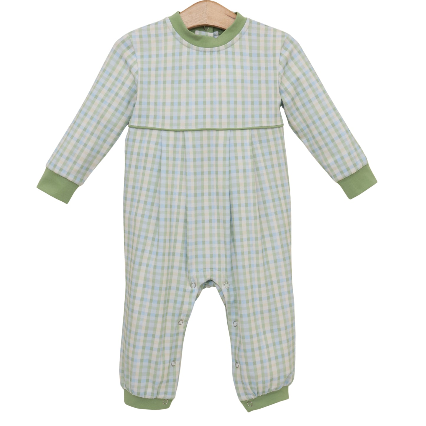 Basin plaid patrick romper