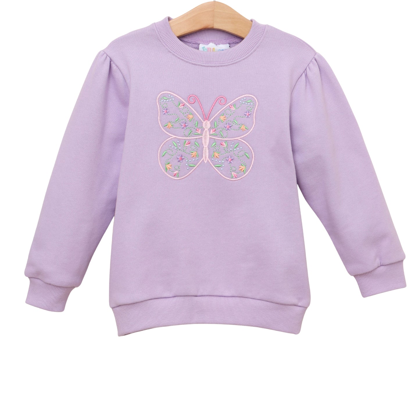 Butterfly french terry pullover