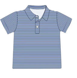 PREORDER game day polos-Royal blue
