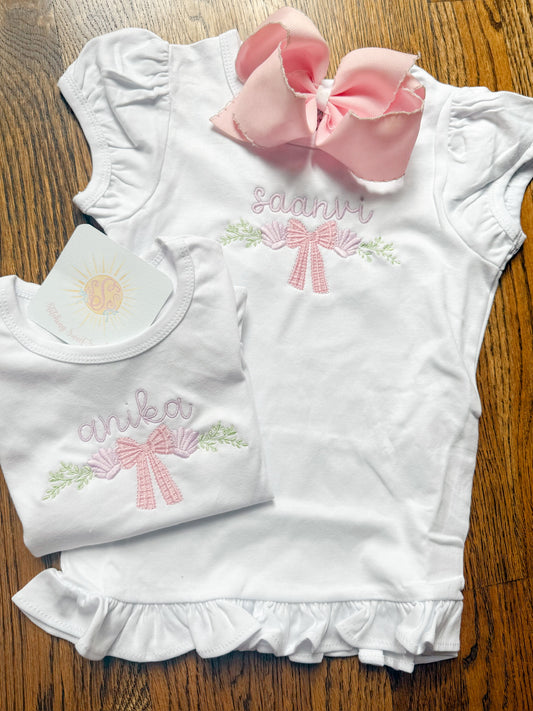 Seashells and bows