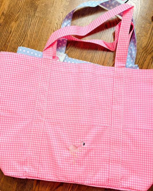 Flamingo Big mama tote