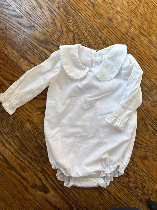 HJ white peter pan collar bubble (girl)