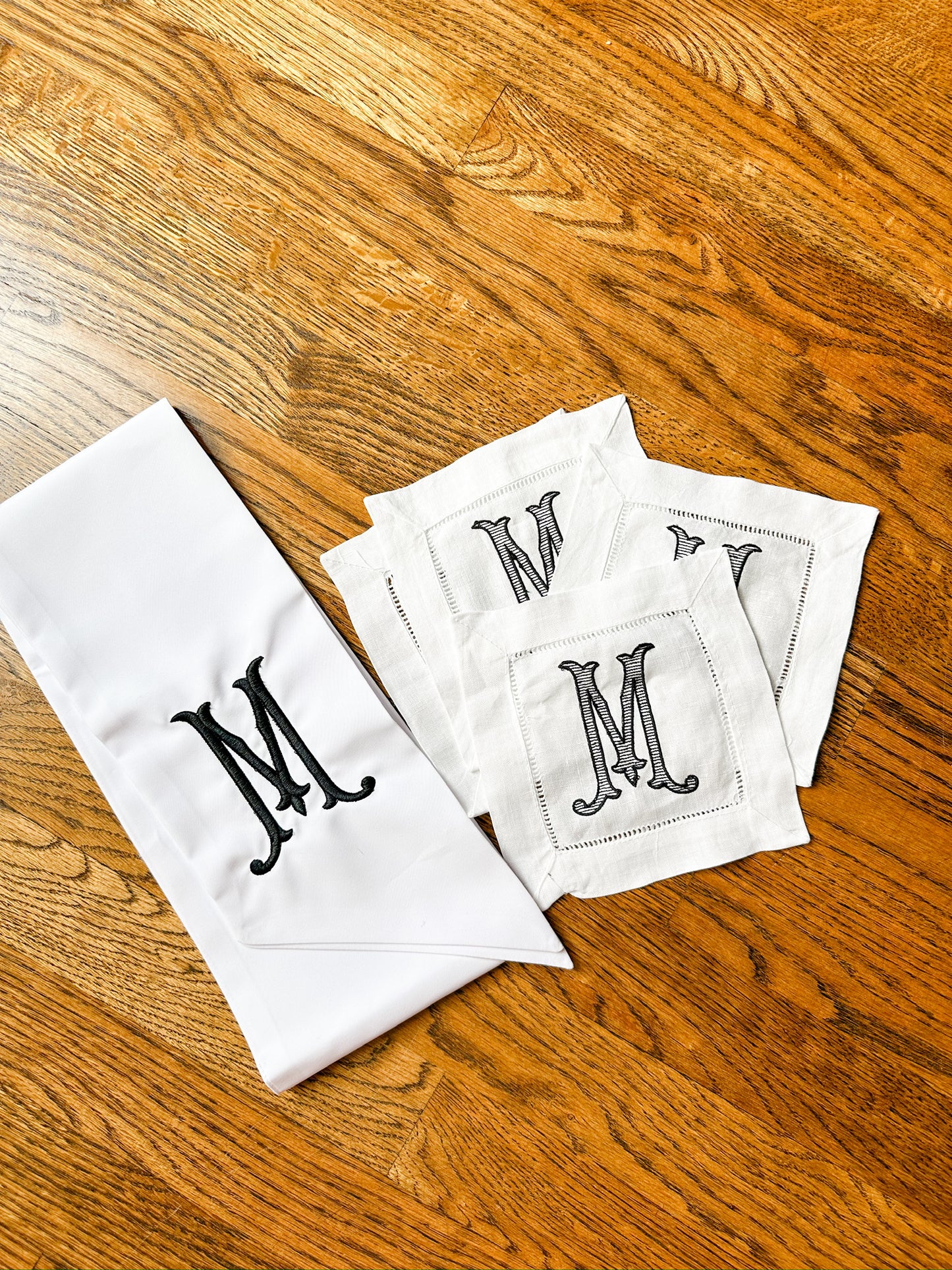 Custom Linen Cocktail Napkins