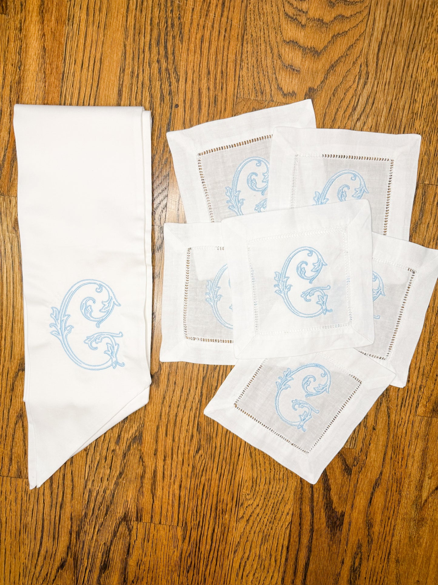 Custom Linen Cocktail Napkins