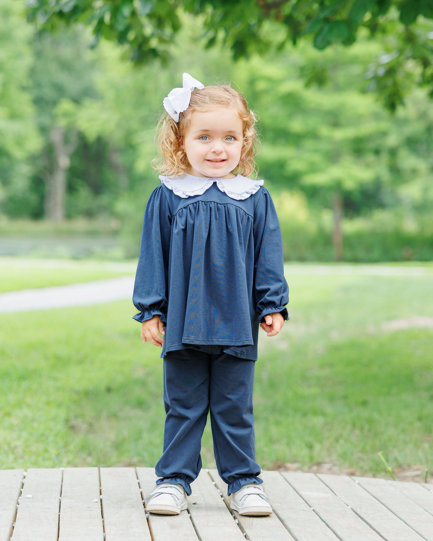 Catherine bloomer pants set