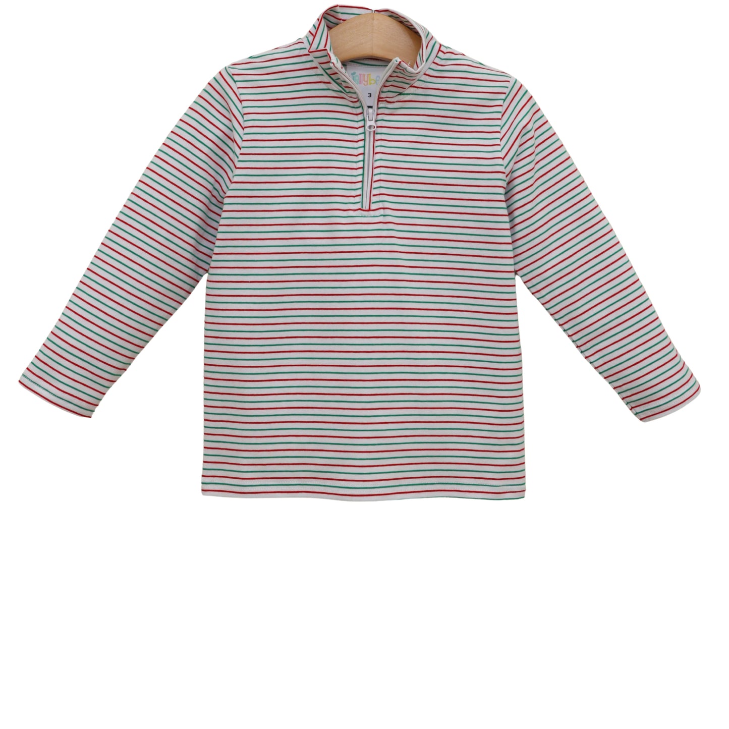Christmas candy stripe evan pullover