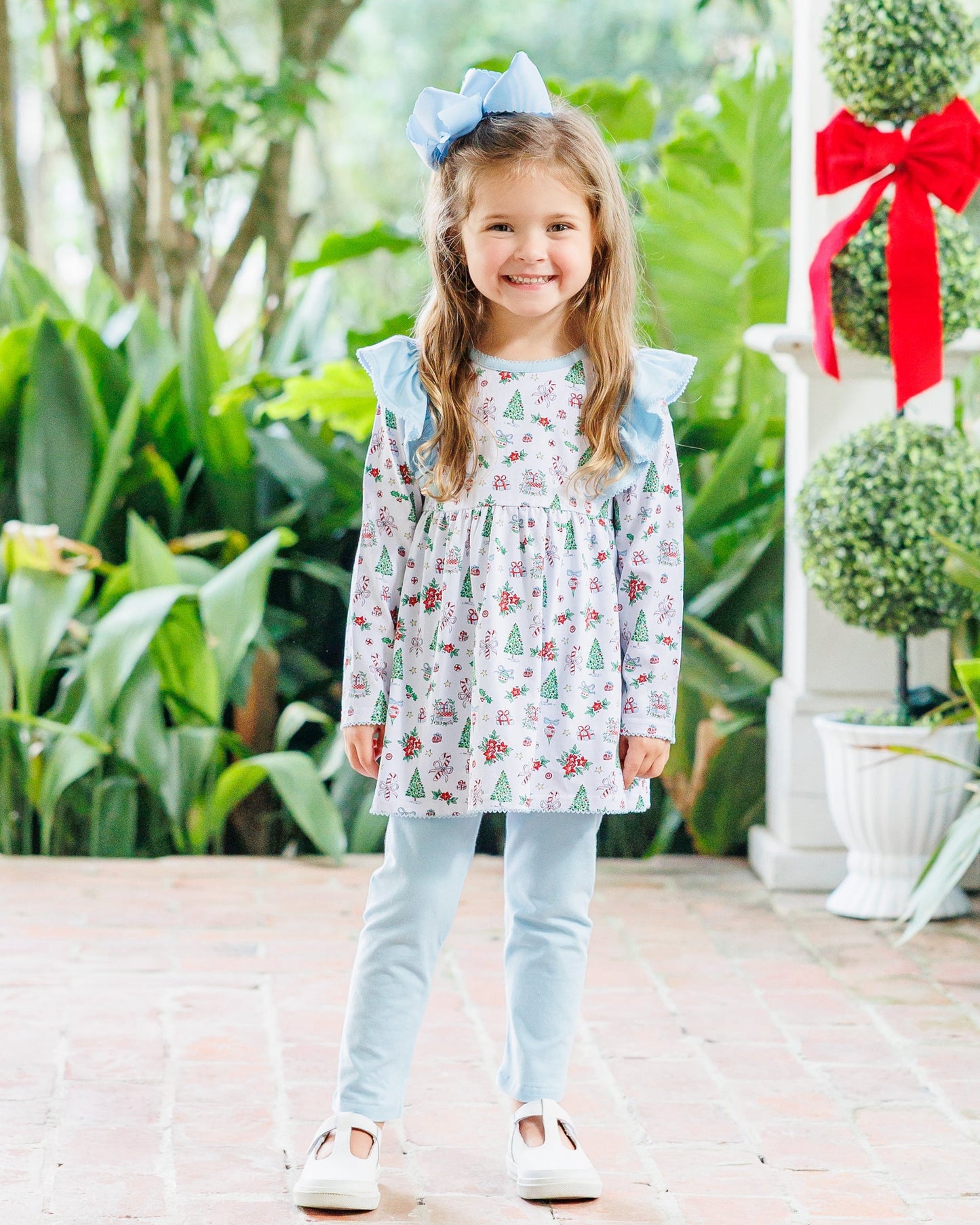 Christmas tidings fraces pants set