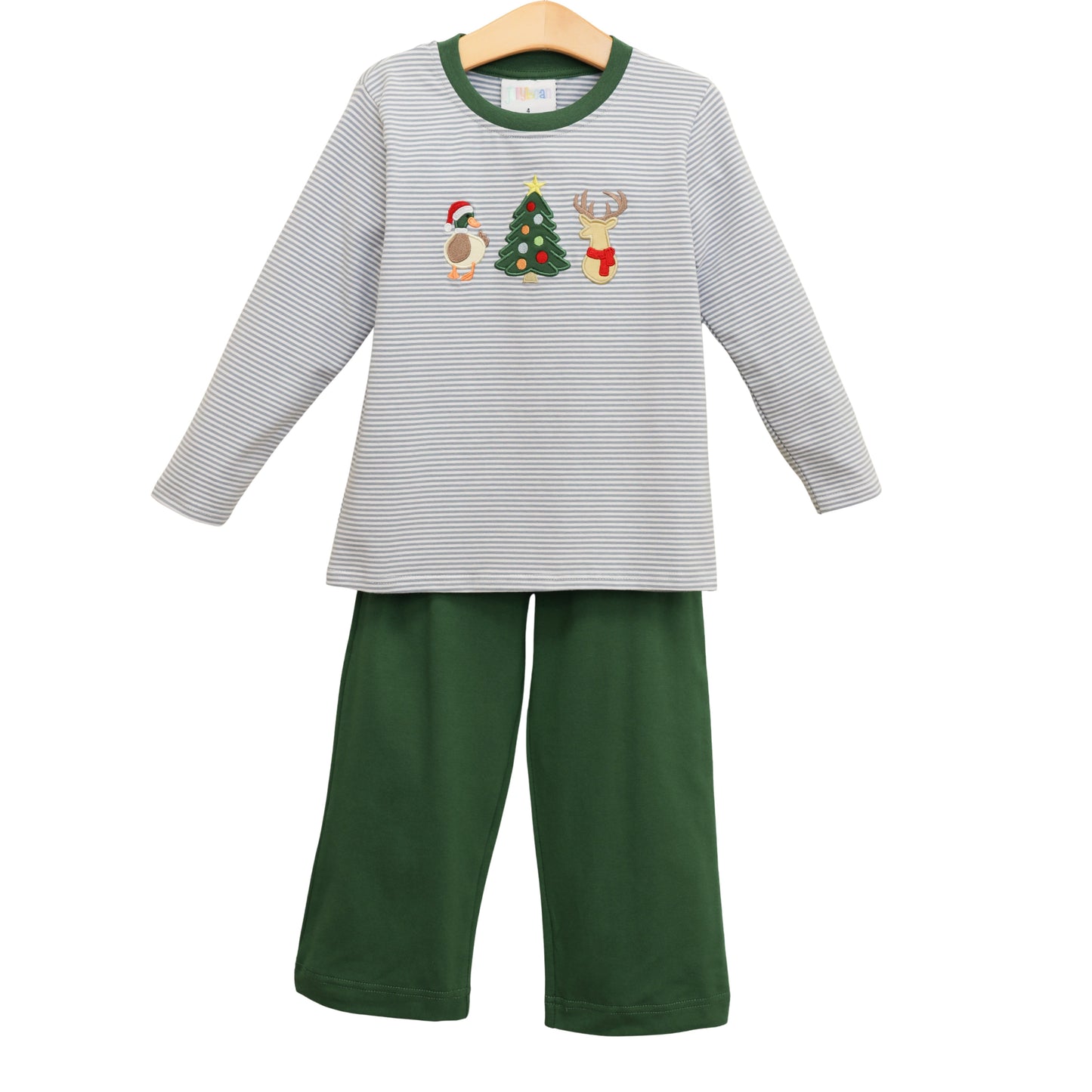 Christmas at the camp pants set