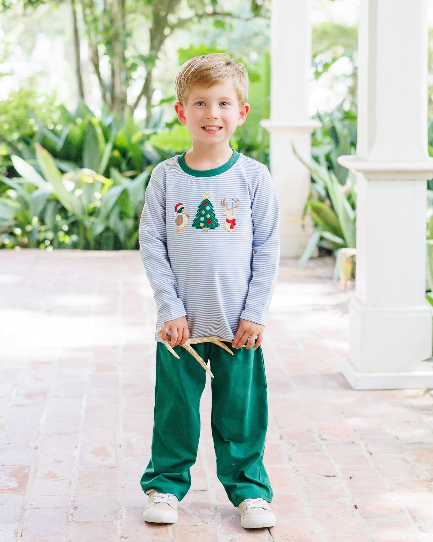 Christmas at the camp pants set