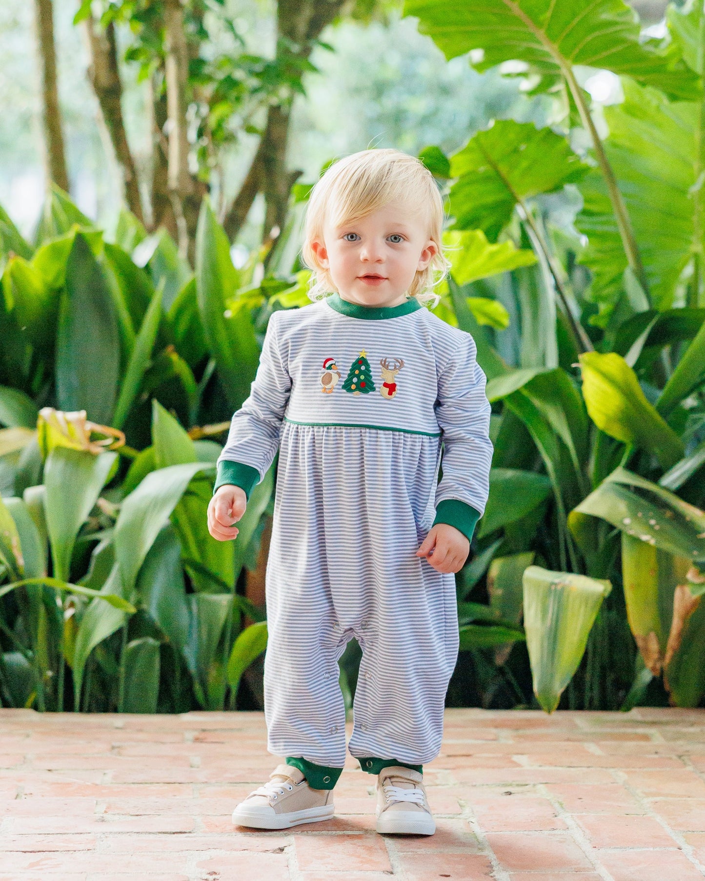 Christmas at the camp romper