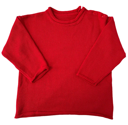 rollneck- red