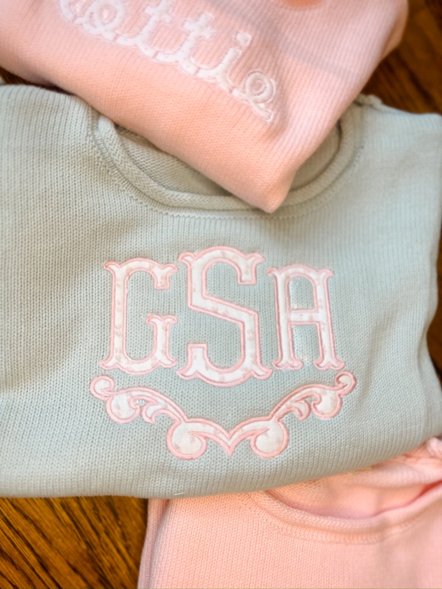 HJ signature rollneck- pink gingham