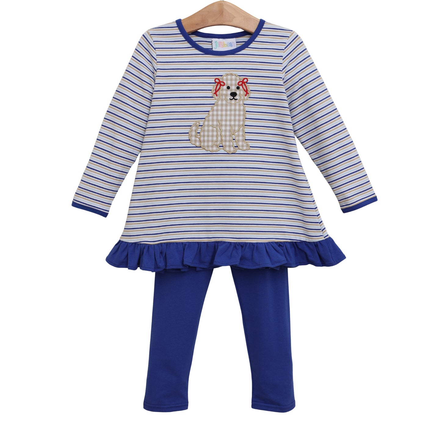 Doodle days ruffle pants set