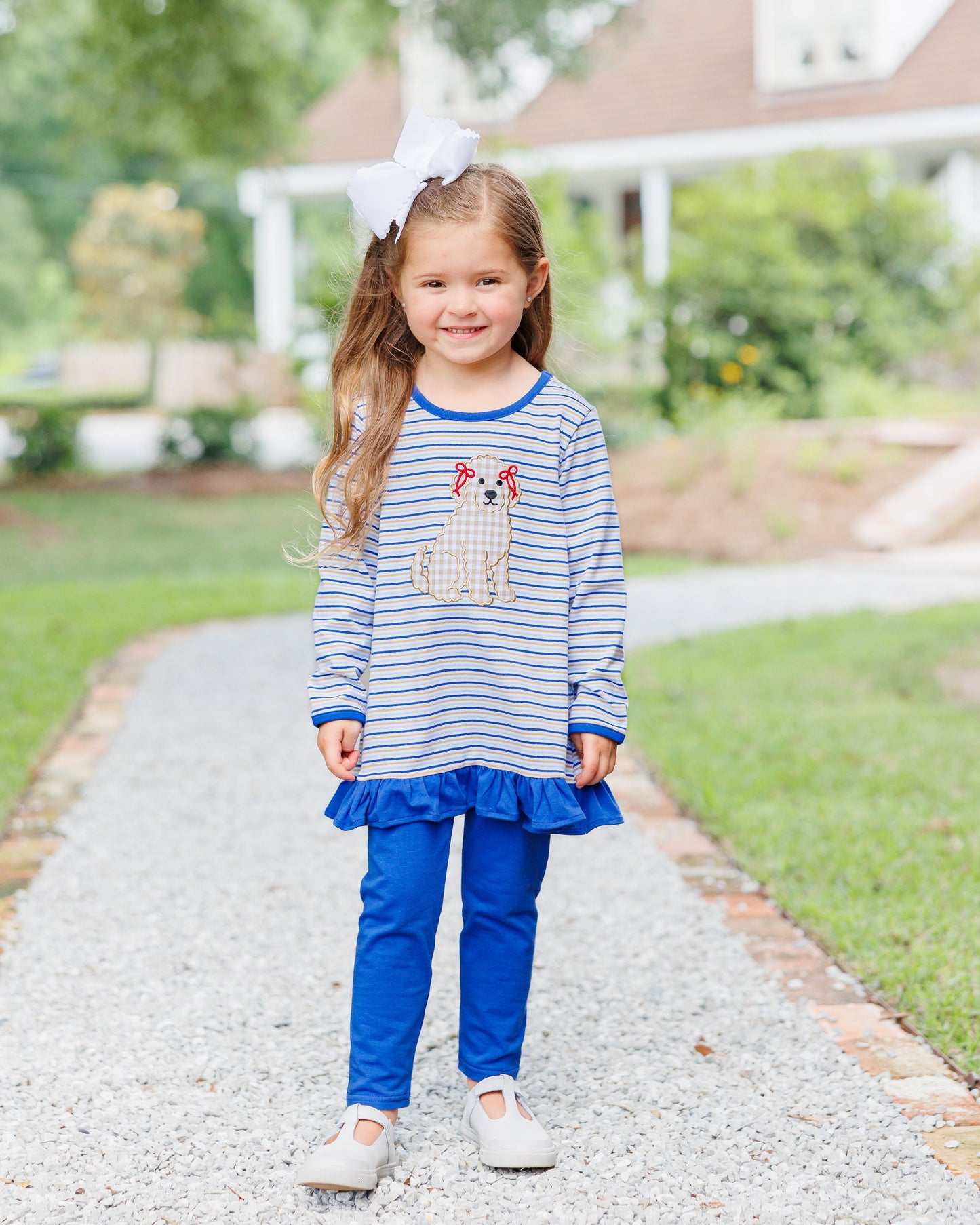 Doodle days ruffle pants set