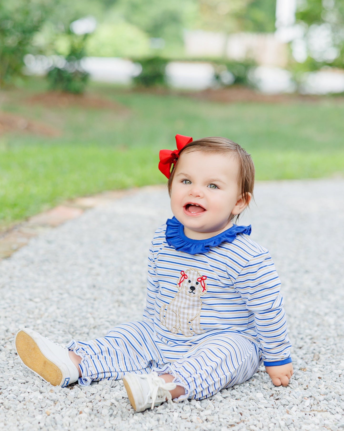 Doodle days ruffle romper