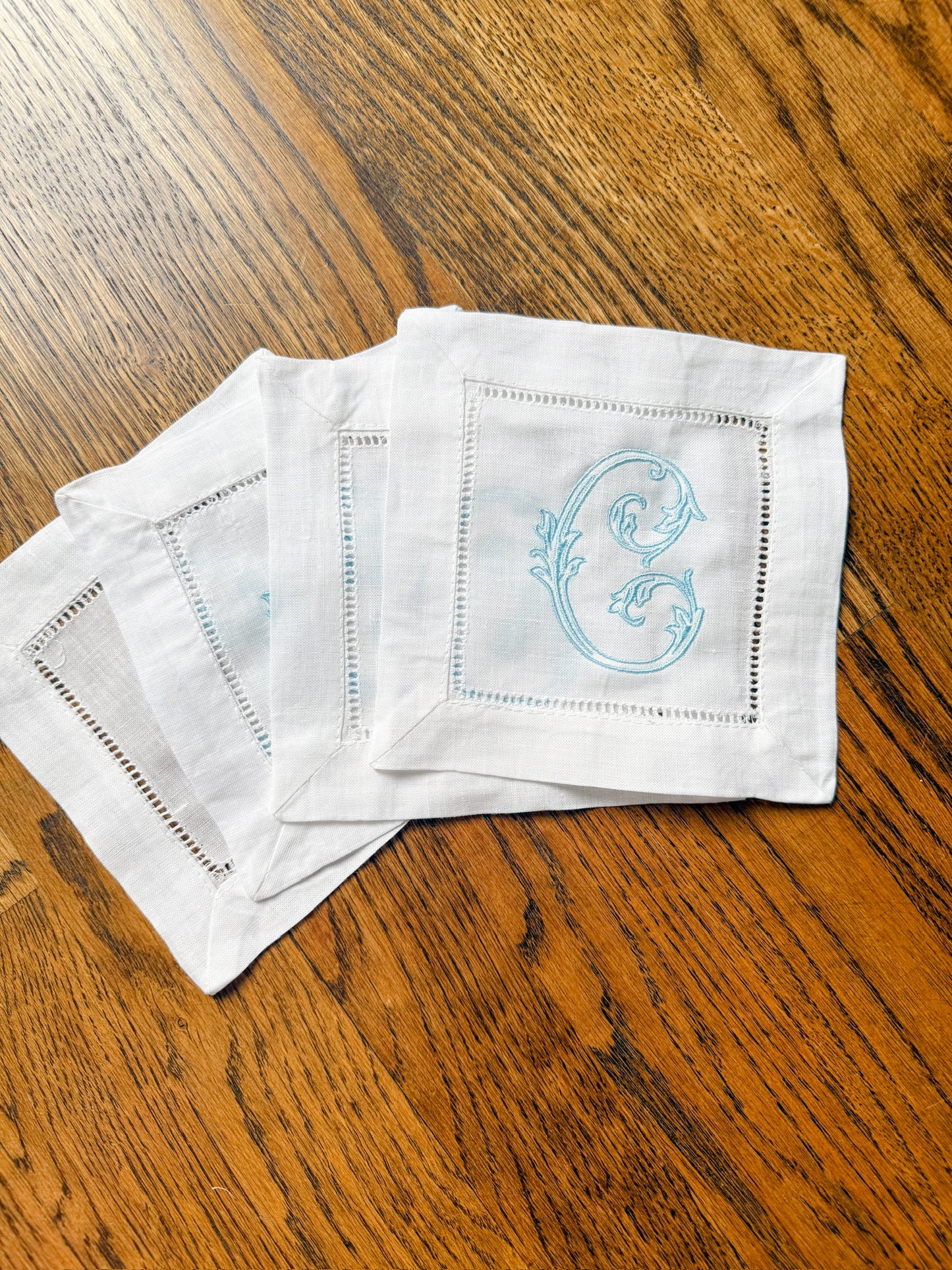 Custom Linen Cocktail Napkins