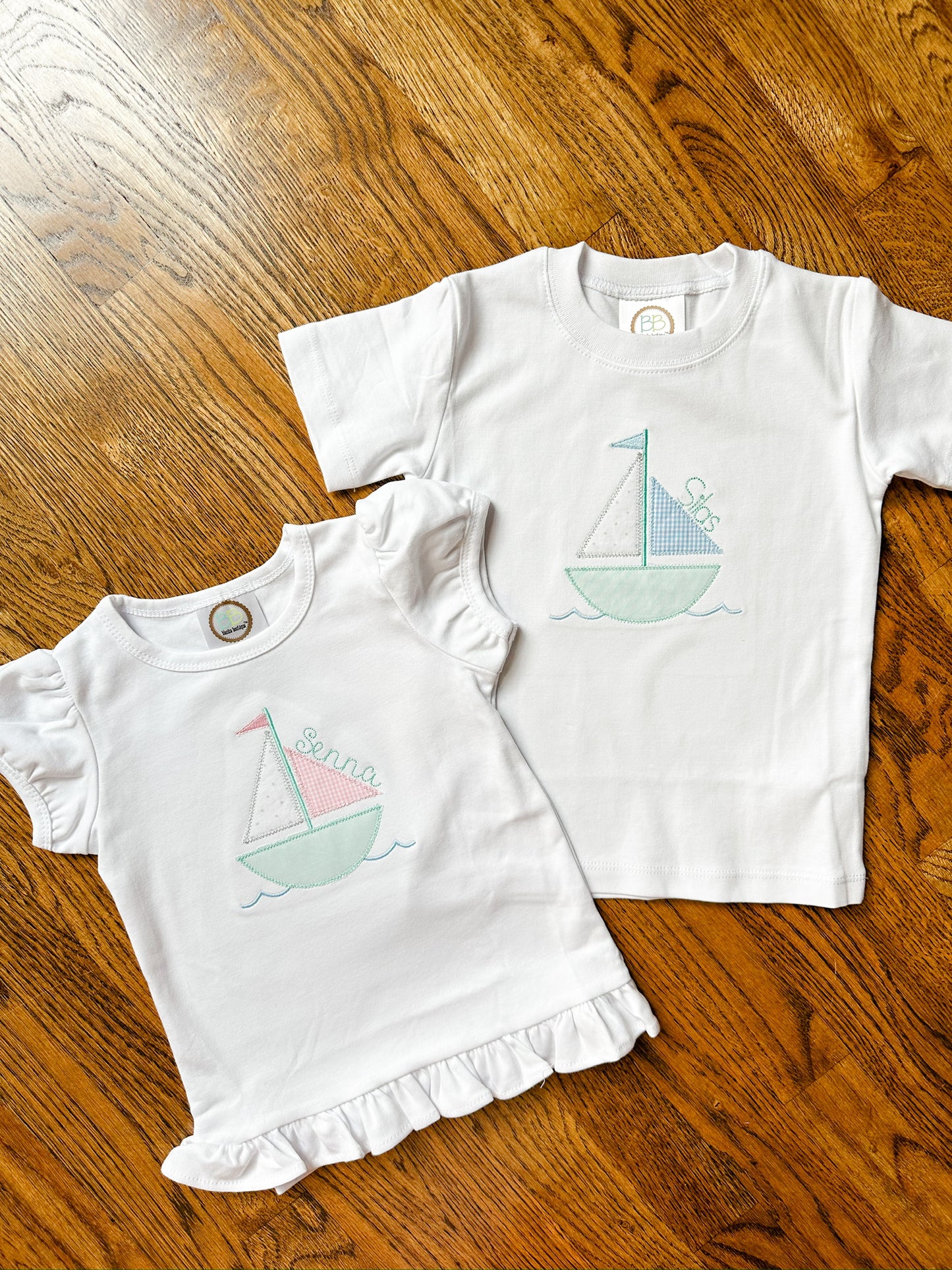 Sailboat Appliqué