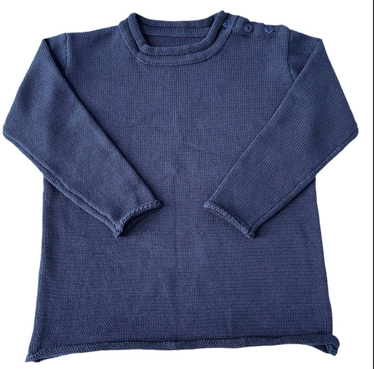 rollneck- navy