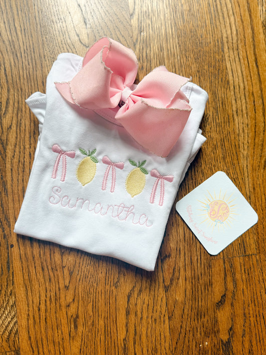 Lemon bows