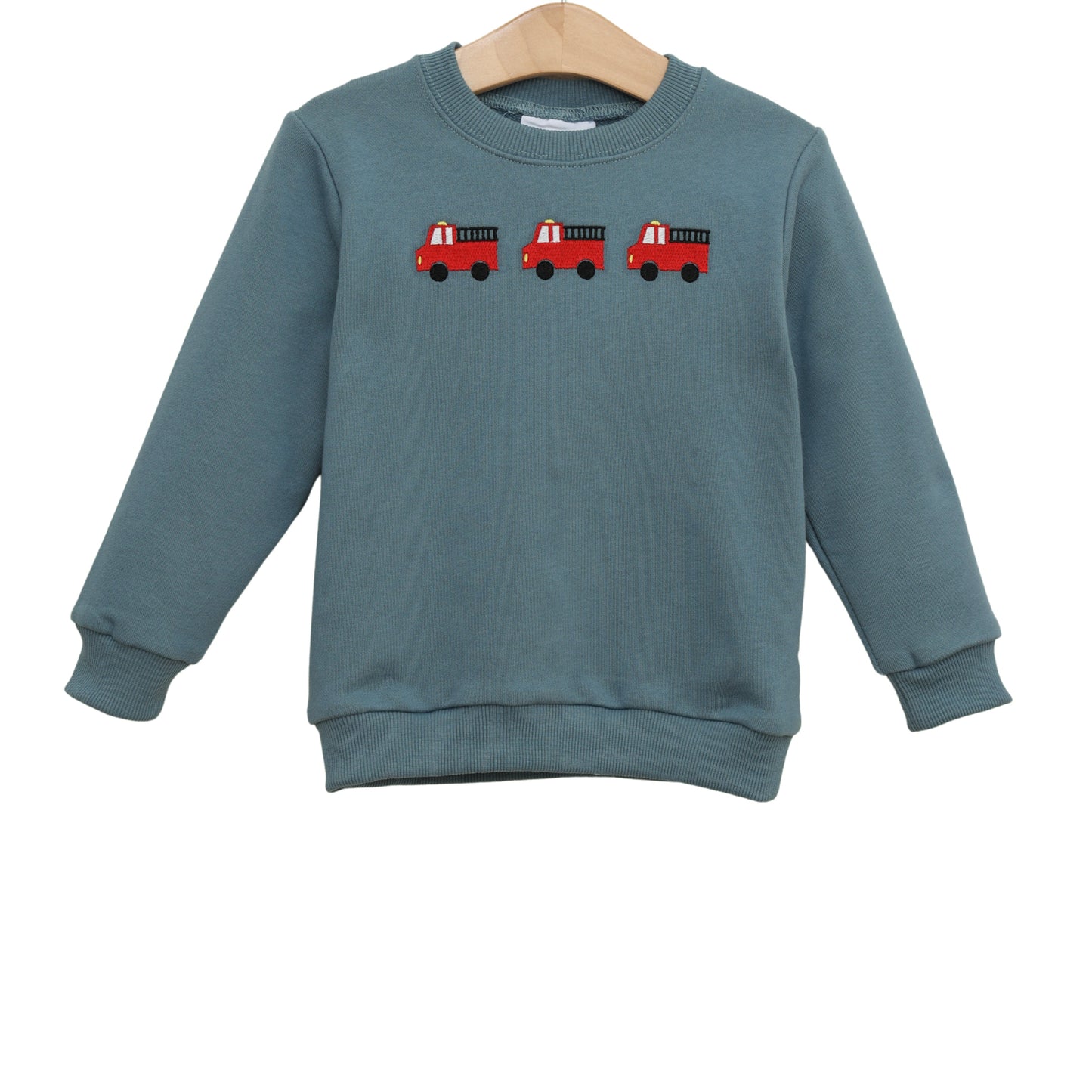 firetruck french terry pullover