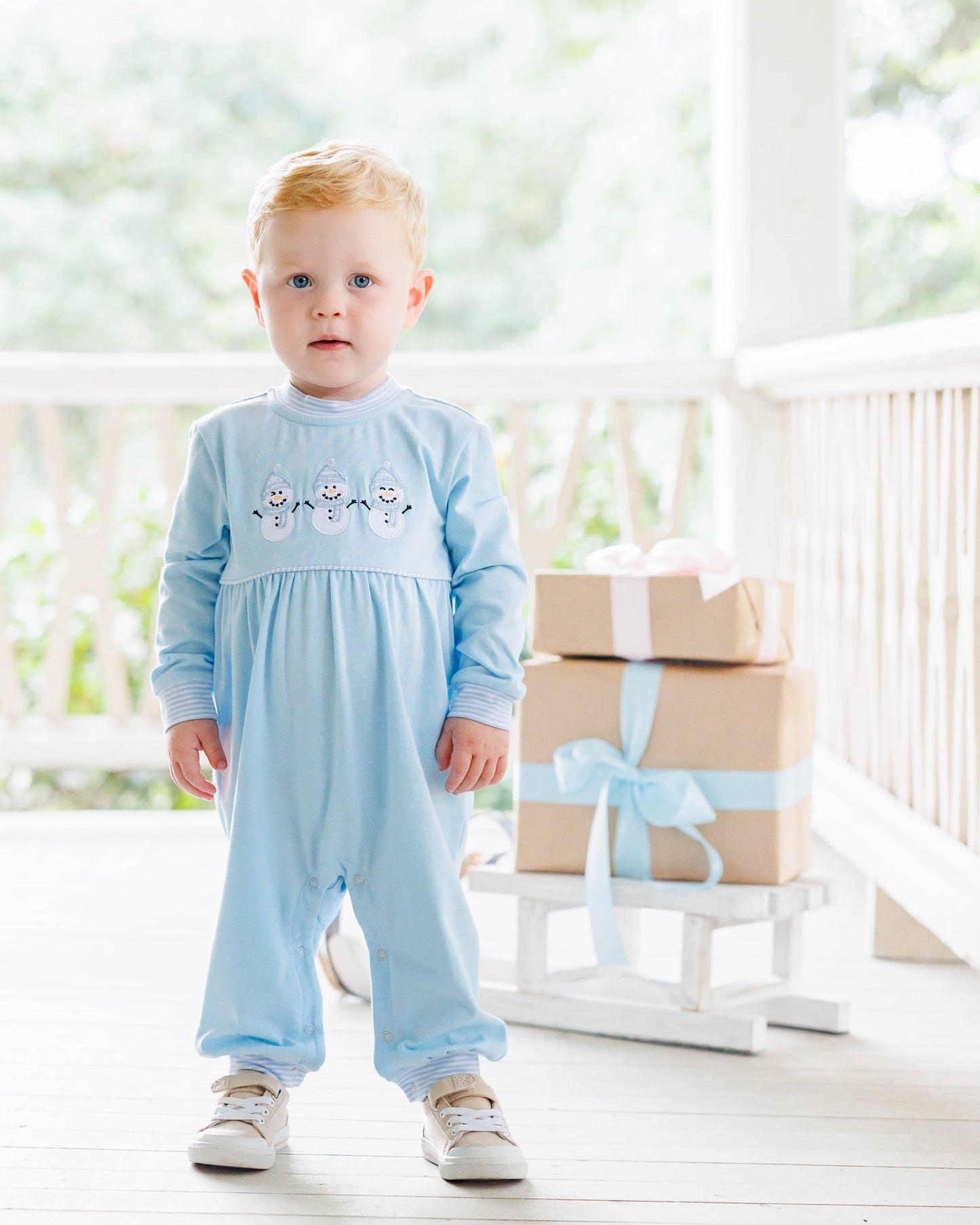 Frosty friends romper