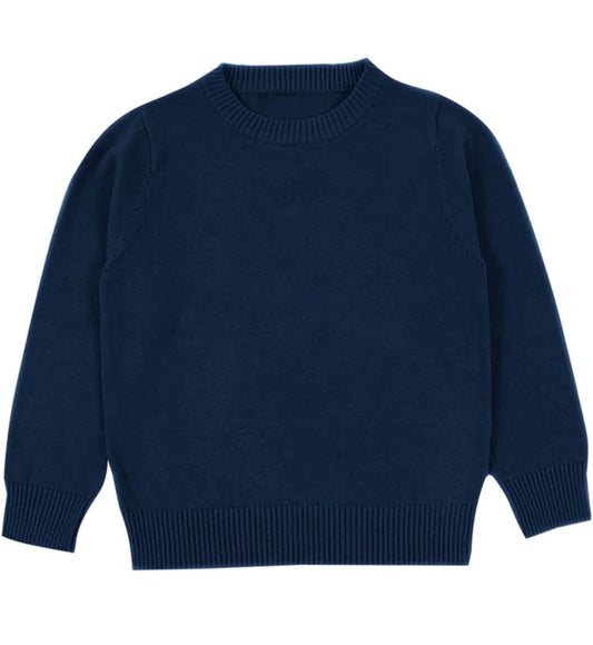 Navy campure sweater