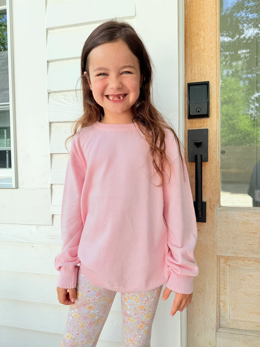 Light Pink campure sweater