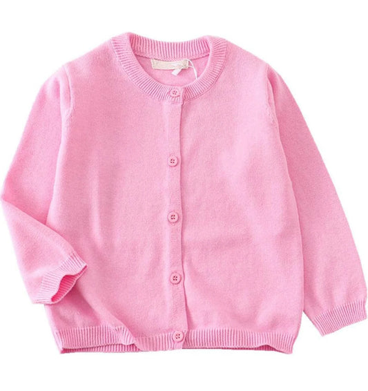 Pink cardigan campure sweater