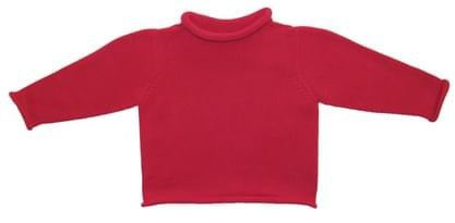 Red Roll Neck Sweater PREORDER 9/28