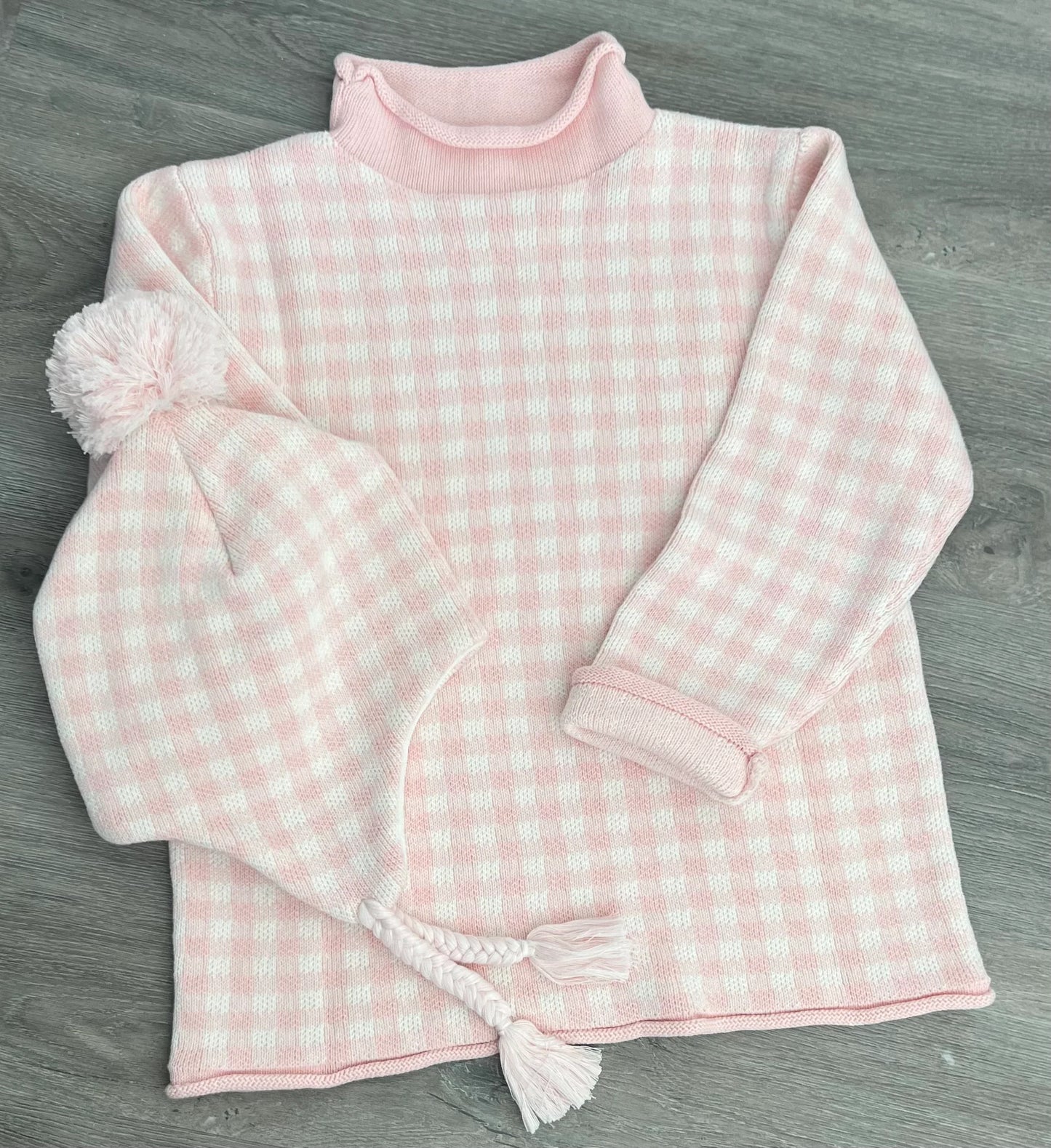 Gingham Sweater Preorder