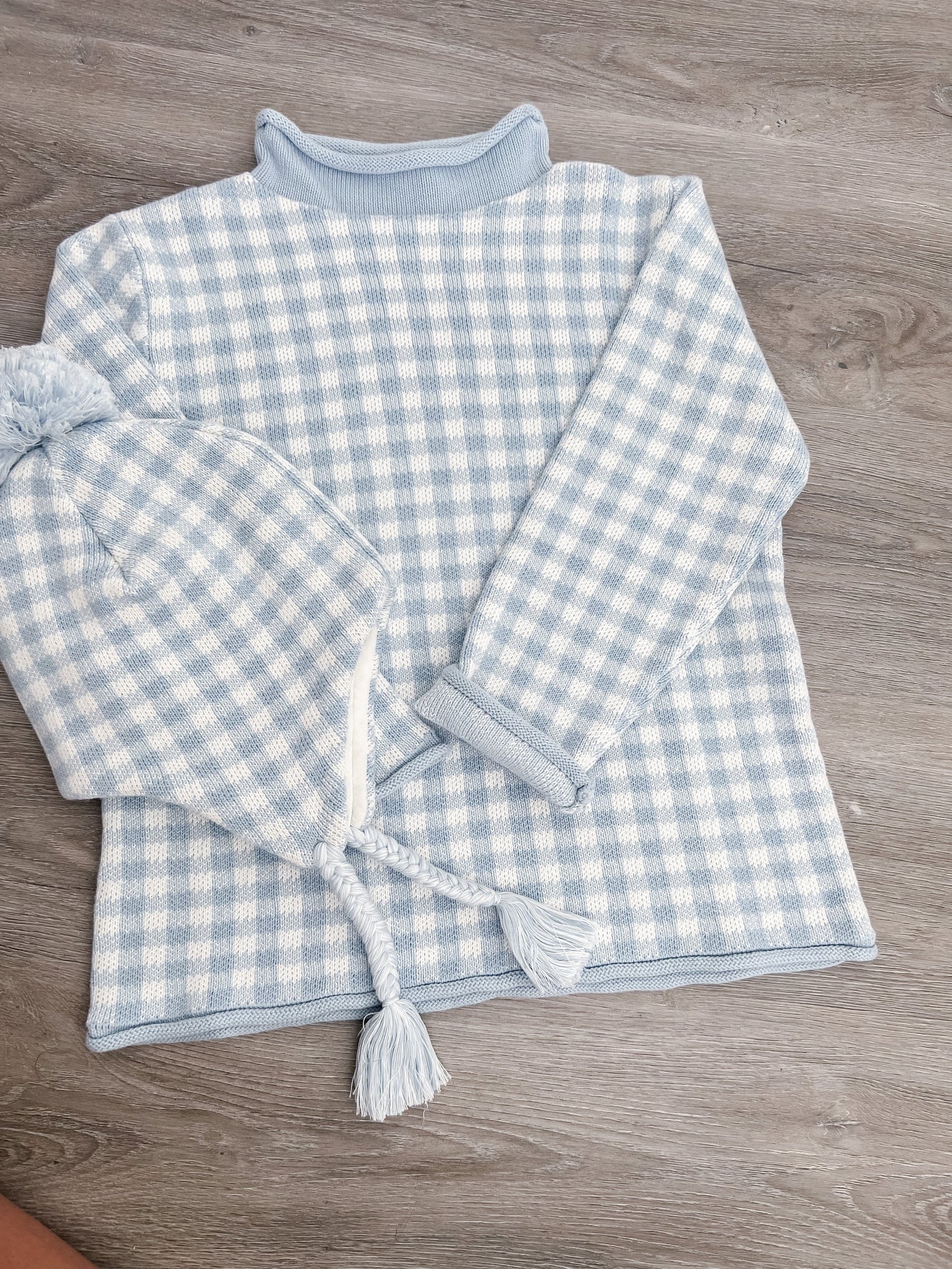 Gingham Sweater Preorder